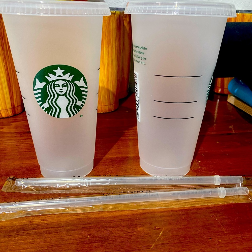 Starbucks 24oz venti cold cup
